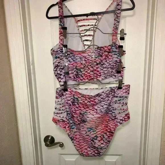 Mermaid Scales Two-Piece Swimsuit - Picture 2 of 10
